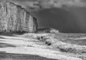 West Bay b/w wave