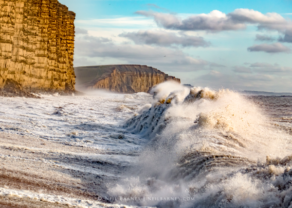 Huge wave on east beach